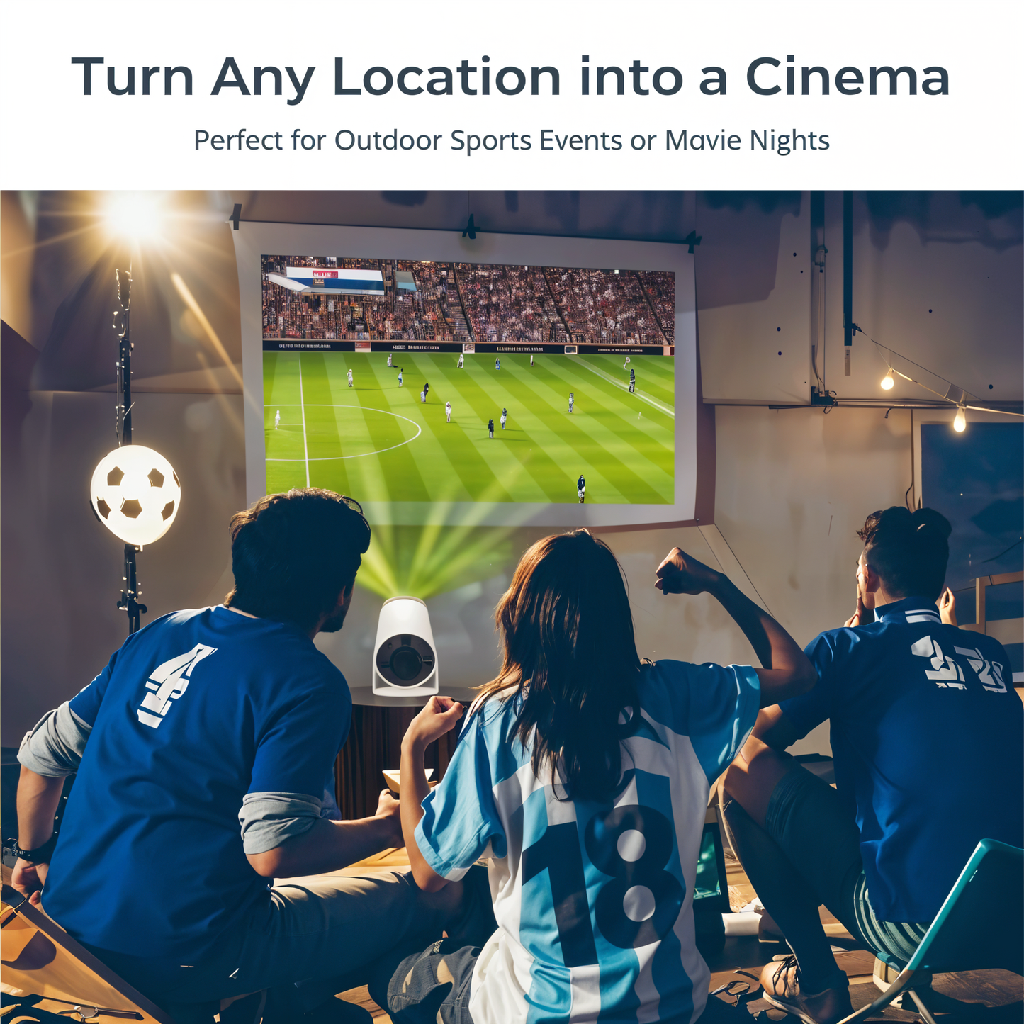 Rensyn™ - Smart Projector Portable Full HD